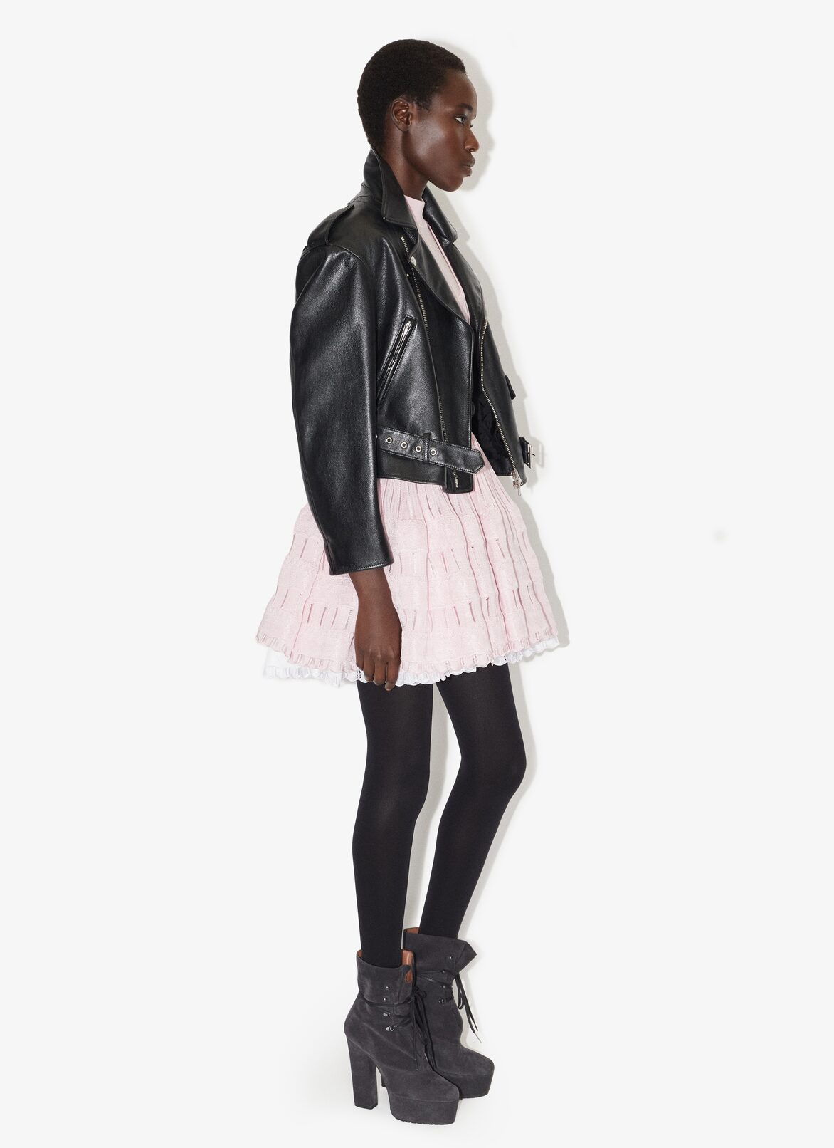 Biker jacket Alaïa ALAÏA BLACK BIKER JACKET ALAÏA